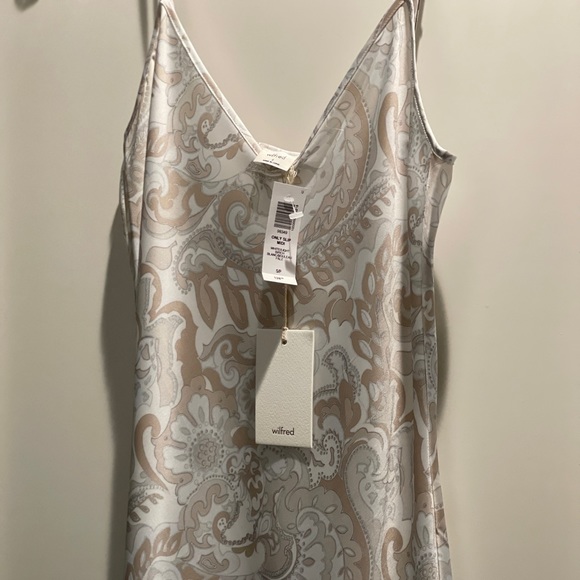 Wilfred Only Slip Midi Dress, Light Birch - Picture 3 of 4